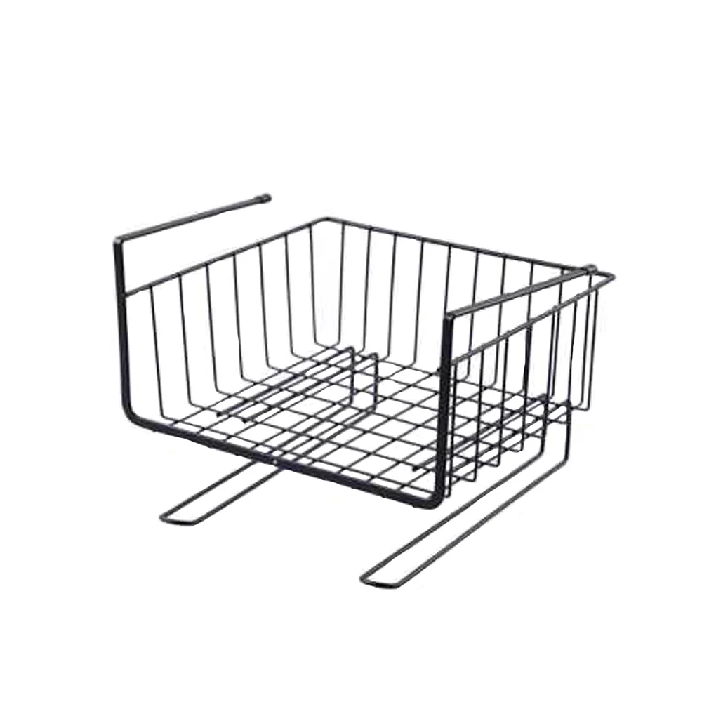 Cupboard Hanging Under Shelf Storage Iron Mesh Basket Cabinet Door Organizer Rack Closet Holders Storage Basket Rack Organizer
Cupboard Hanging Under Shelf Storage Iron Mesh Basket Cabinet Door Organizer Rack Closet Holders Storage Basket Rack Organizer