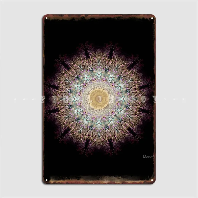 Fractal Mandala Metal Sign Funny Cinema Living Room Plaques Home Tin Sign Poster
Fractal Mandala Metal Sign Funny Cinema Living Room Plaques Home Tin Sign Poster