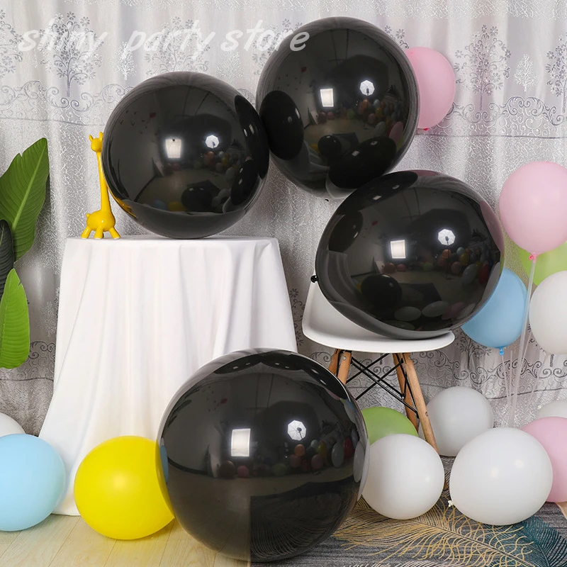 5-36inch Big Black Balloon New Year Wedding Decor Happy Birthday Party Christmas Decoration Helium Latex Balloons Wholesale
5-36inch Big Black Balloon New Year Wedding Decor Happy Birthday Party Christmas Decoration Helium Latex Balloons Wholesale