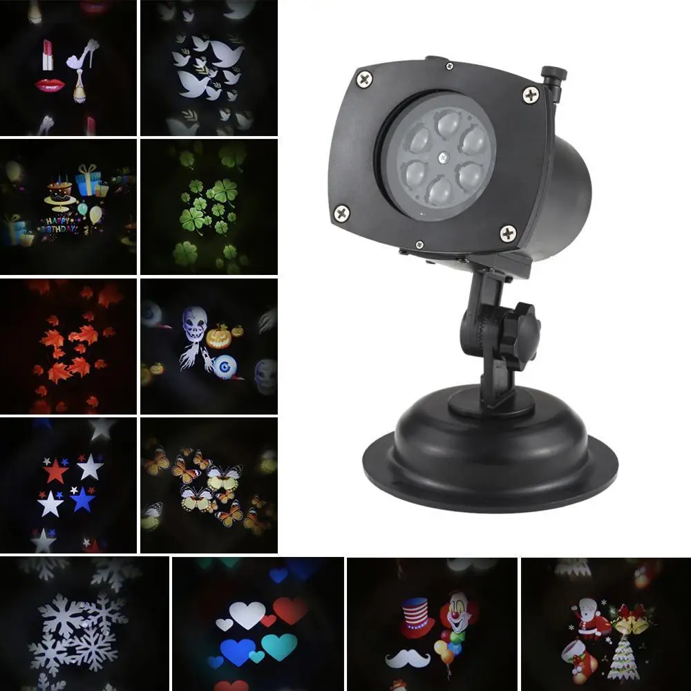 12-mode Slide Projection Lamp LED Lights for Christmas Party Lighting Accessories European Standard
12-mode Slide Projection Lamp LED Lights for Christmas Party Lighting Accessories European Standard