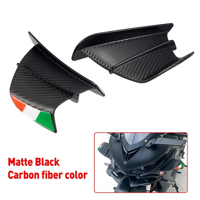 For Ducati Panigale Supersport Winglets Air Deflector Spoiler Aerodynamic Wing Spoiler for Ducati Monster 821 Dark Matte
For Ducati Panigale Supersport Winglets Air Deflector Spoiler Aerodynamic Wing Spoiler for Ducati Monster 821 Dark Matte