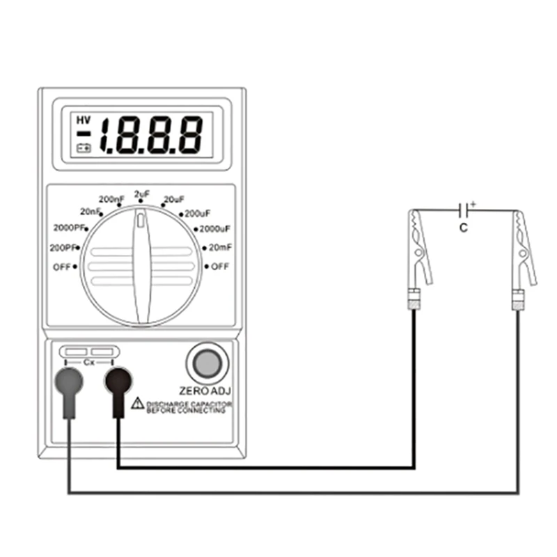 2X CM7115A Capacitance Meter Digital Multimeter LCD Display Measurement Tool ,Dual Slope Integrated A/D Converter System
2X CM7115A Capacitance Meter Digital Multimeter LCD Display Measurement Tool ,Dual Slope Integrated A/D Converter System