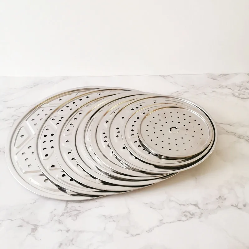 304 Stainless Steel Round Steamer Rack Multifunction Dumpling Bread Toast Cooking Steamer Tray Cookware Kitchen Gadge 18-50cm
304 Stainless Steel Round Steamer Rack Multifunction Dumpling Bread Toast Cooking Steamer Tray Cookware Kitchen Gadge 18-50cm