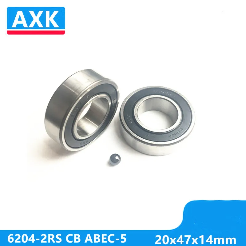 Axk 1PCS 6204-2rs 6204 Hybrid Ceramic Deep Groove Ball Bearing 20x47x14mm 6204-2rs Cb Abec-3
Axk 1PCS 6204-2rs 6204 Hybrid Ceramic Deep Groove Ball Bearing 20x47x14mm 6204-2rs Cb Abec-3