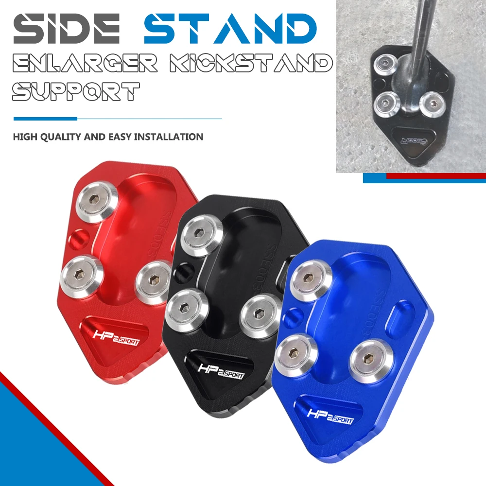 Motorcycle Side Stand Pad Enlargement Enlarger Extension Plate Pad Plate Kickstand Extension FOR BMW HP2 Sport 2008 2009 2010
Motorcycle Side Stand Pad Enlargement Enlarger Extension Plate Pad Plate Kickstand Extension FOR BMW HP2 Sport 2008 2009 2010