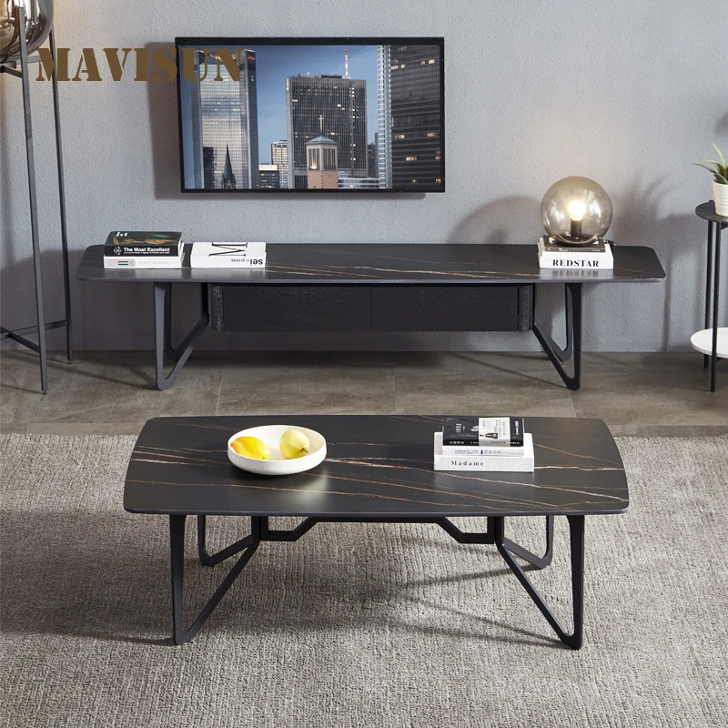 Customized Nordic Luxury Rock Board Coffee Table Tv Cabinet Combination Designer Small Apartment Tafels Home Furniture FGM
Customized Nordic Luxury Rock Board Coffee Table Tv Cabinet Combination Designer Small Apartment Tafels Home Furniture FGM