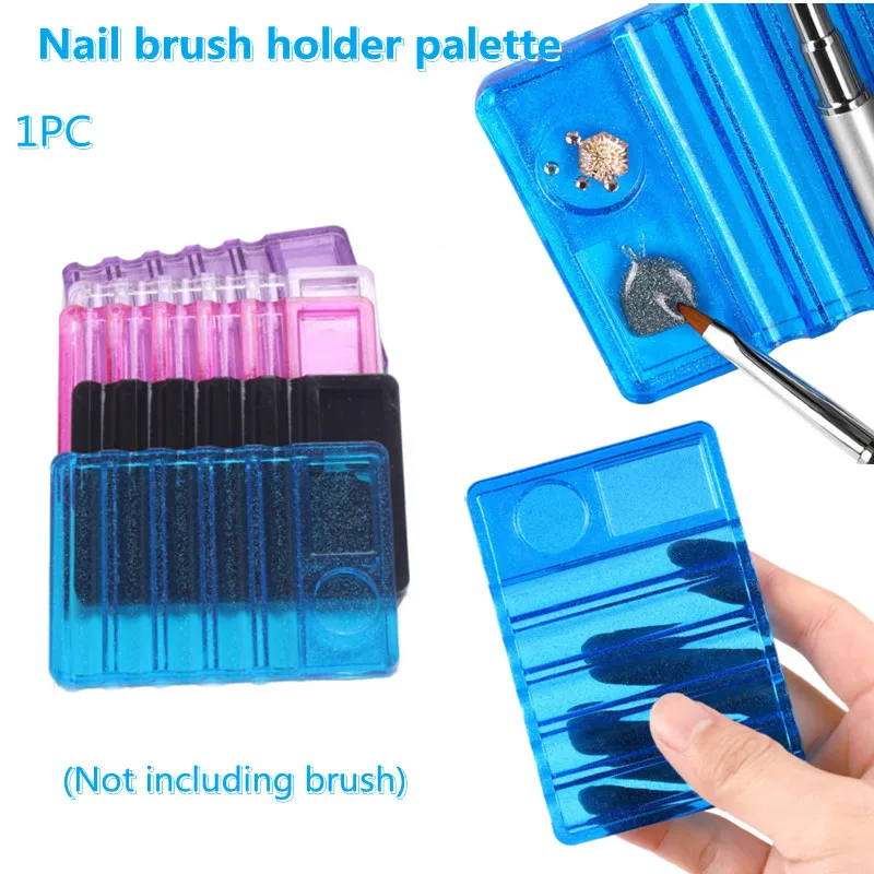 Crystal 5 Grids Acrylic Clear Nail Brush Rack Shelf Painting Pen Brush Holder Stand Nail Toning Display Holder Nail Accessories
Crystal 5 Grids Acrylic Clear Nail Brush Rack Shelf Painting Pen Brush Holder Stand Nail Toning Display Holder Nail Accessories
