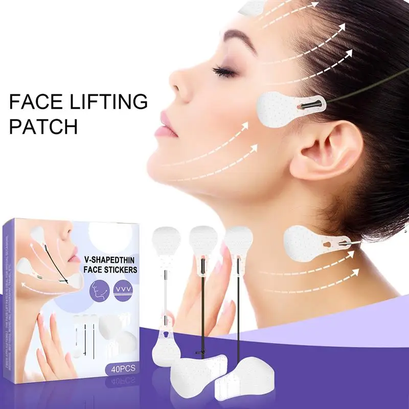 40Pcs/Set Invisible Thin Face Stickers V-Shape Facial Line Wrinkle Sagging Skin Face Lift Up Fast Chin Adhesive Tape Lifting
40Pcs/Set Invisible Thin Face Stickers V-Shape Facial Line Wrinkle Sagging Skin Face Lift Up Fast Chin Adhesive Tape Lifting