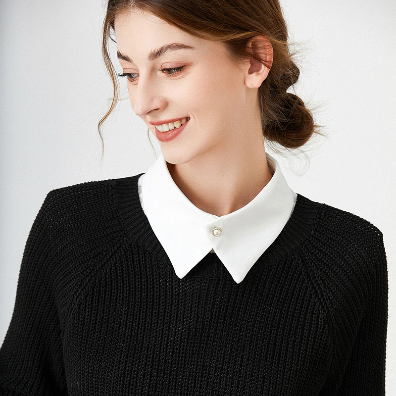 Women False Collars Girls Autumn Lapel Blouse Tops Fake Collar Detachable Blouse Half Shirts Fashion Sweater Collars
Women False Collars Girls Autumn Lapel Blouse Tops Fake Collar Detachable Blouse Half Shirts Fashion Sweater Collars