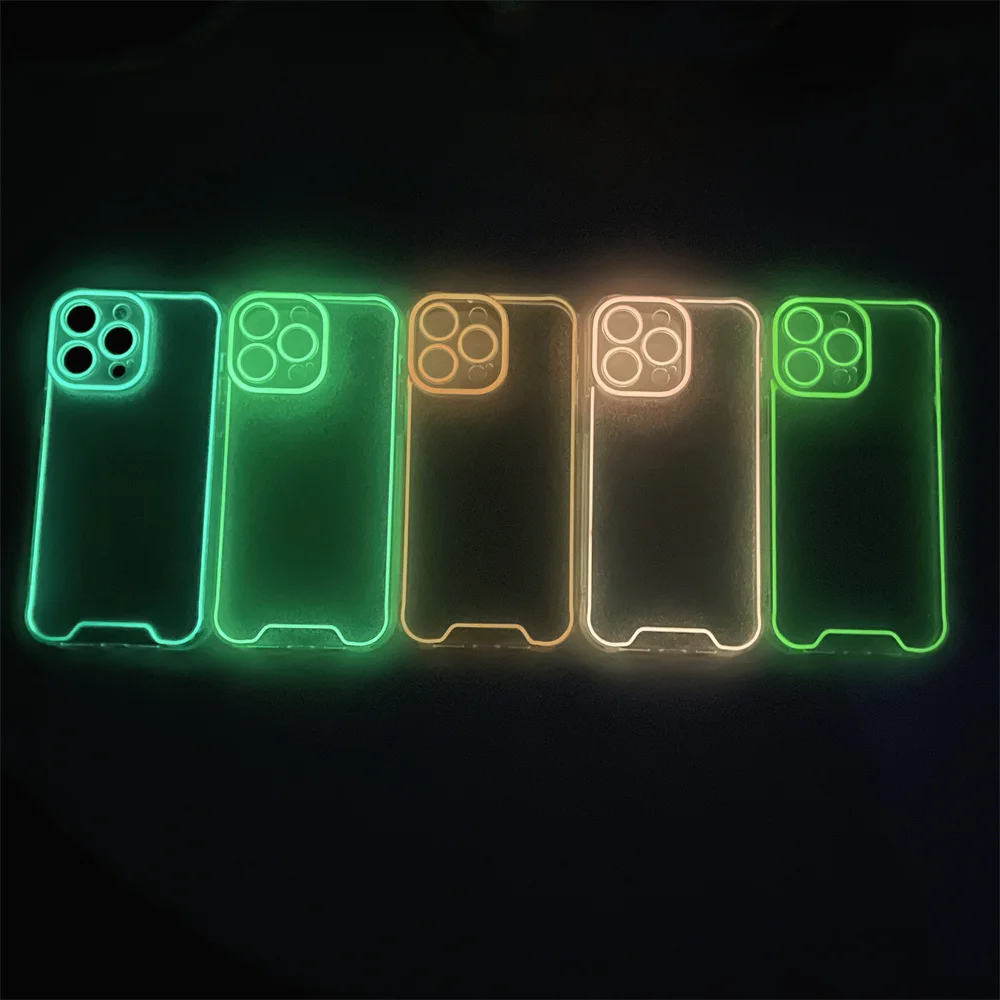 USLION Luminous Protection Phone Case For iPhone 14 13 12 11 Pro Max X XR XS Glitter Night Light Shockproof Soft TPU Back Cover
USLION Luminous Protection Phone Case For iPhone 14 13 12 11 Pro Max X XR XS Glitter Night Light Shockproof Soft TPU Back Cover