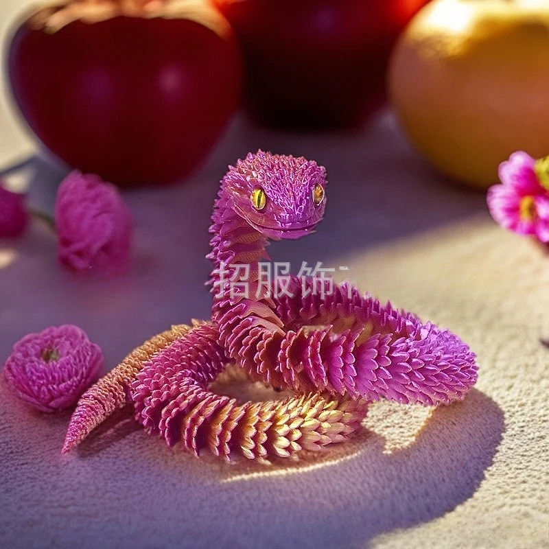 Пластиковая статуэтка змеи 3D Print
Пластиковая статуэтка змеи 3D Print