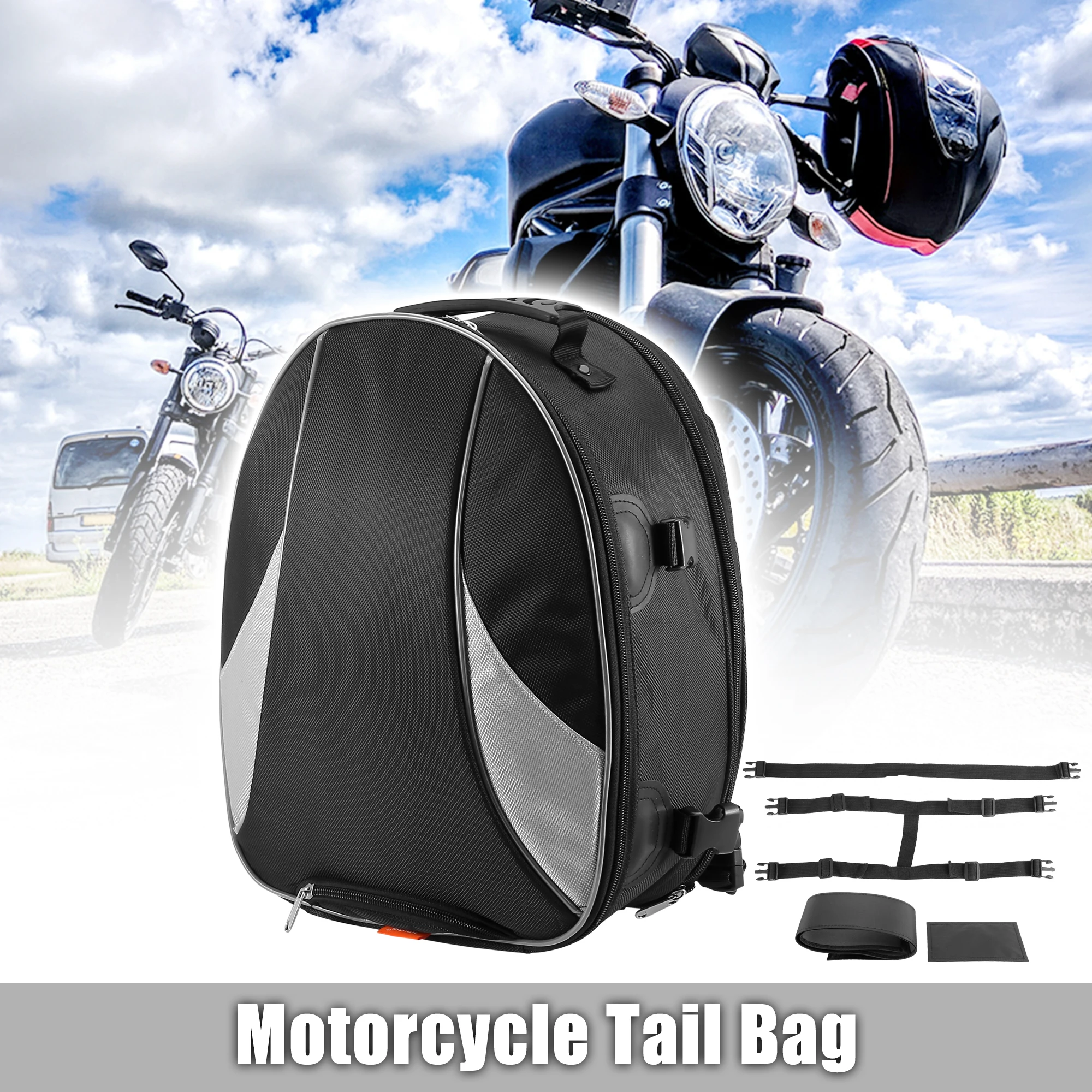Расширяемая Водонепроницаемая мотоциклетная сумка Motoforti для багажника, сумка для хранения, сумка, портфель, многофункциональный рюкзак
Расширяемая Водонепроницаемая мотоциклетная сумка Motoforti для багажника, сумка для хранения, сумка, портфель, многофункциональный рюкзак
