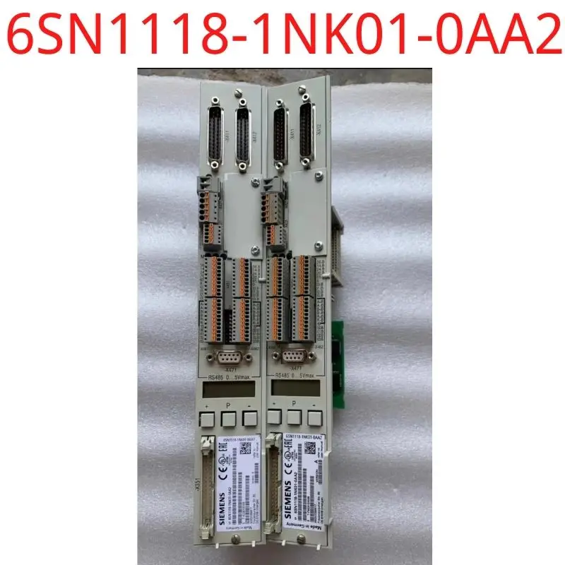 used Siemens test ok real 6SN1118-1NK01-0AA2 SIMODRIVE 611 U HRS2 2-AXIS CONTROL-LOOP BLOCK RESOLVER SPEED/TORQUE SETPOINT POSIT
used Siemens test ok real 6SN1118-1NK01-0AA2 SIMODRIVE 611 U HRS2 2-AXIS CONTROL-LOOP BLOCK RESOLVER SPEED/TORQUE SETPOINT POSIT