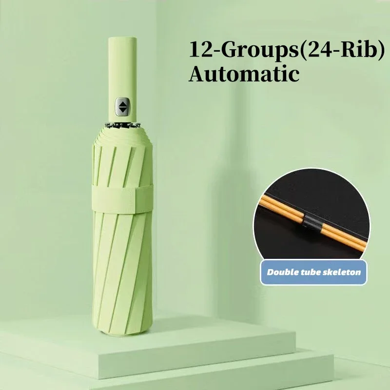 Goture зонт с открытием в один клик, защита от дождя, складной автоматический зонт, 24 стержня, УФ-ветрозащитный, водонепроницаемый, солнцезащитный, уличный инструмент
Goture зонт с открытием в один клик, защита от дождя, складной автоматический зонт, 24 стержня, УФ-ветрозащитный, водонепроницаемый, солнцезащитный, уличный инструмент