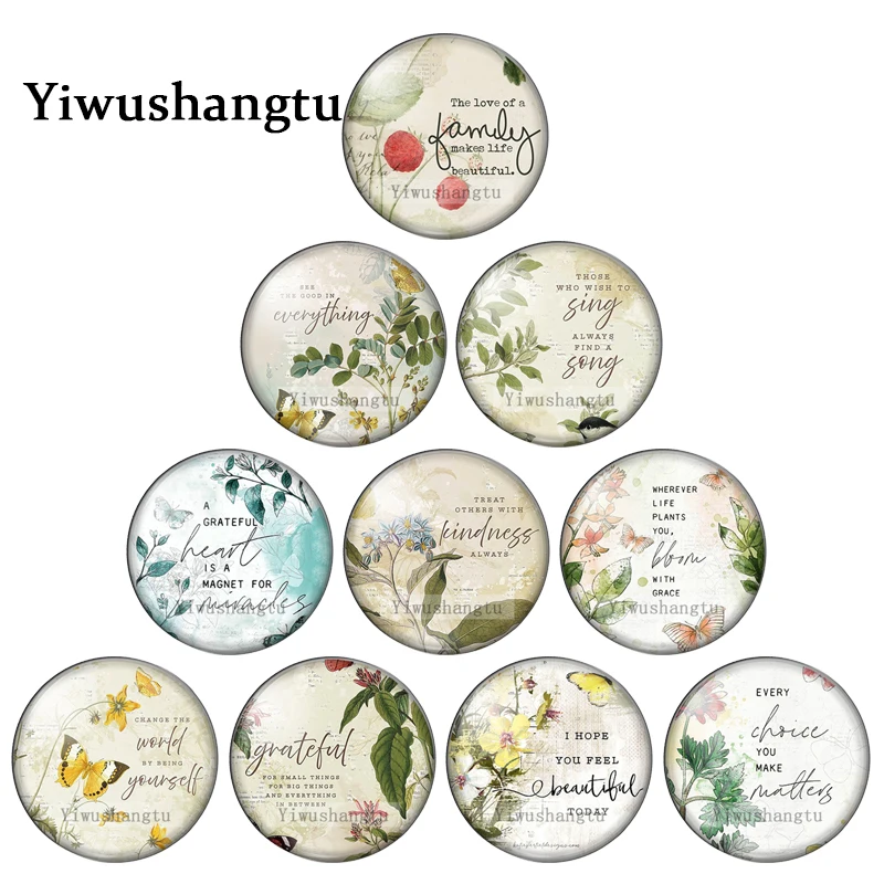 Personalized Font Motivational Phrases Plants 12mm/18mm/20mm/25mm Round photo glass cabochon demo flat back Making findings
Personalized Font Motivational Phrases Plants 12mm/18mm/20mm/25mm Round photo glass cabochon demo flat back Making findings