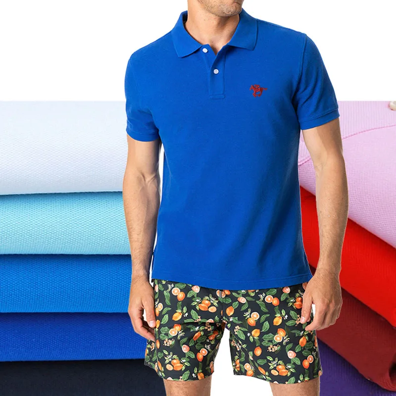 High Quality Summer Men's Polo Shirt 100% Cotton Polo Big-Horse Logo Fit Casual Short-Sleeve Lapel T-Shirt Breathable Tops Tees
High Quality Summer Men's Polo Shirt 100% Cotton Polo Big-Horse Logo Fit Casual Short-Sleeve Lapel T-Shirt Breathable Tops Tees