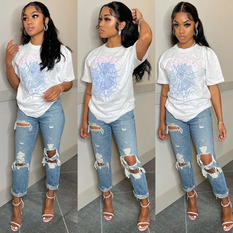 2022 Summer New Women's T-Shirt Fashion Print Short-Sleeved Beach Style Round Neck Top Casual Women's Clothing
2022 Summer New Women's T-Shirt Fashion Print Short-Sleeved Beach Style Round Neck Top Casual Women's Clothing
