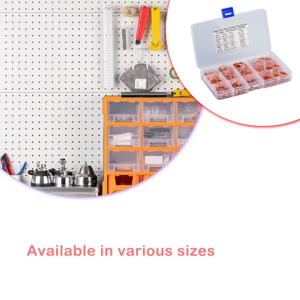 300 шт., металлические уплотнительные кольца для хранения
300 шт., металлические уплотнительные кольца для хранения