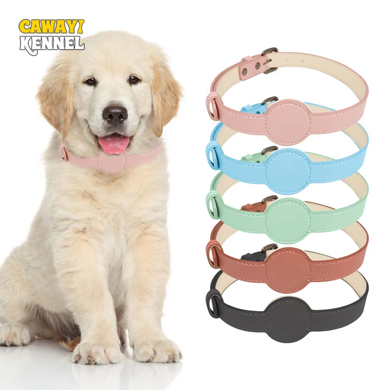 CAWAYI KENNEL Leagth Dog Collar for Small Medium Dog Air Tag Accessories for Pet Dog Fashion Designers Adjustable Leather Collar
CAWAYI KENNEL Leagth Dog Collar for Small Medium Dog Air Tag Accessories for Pet Dog Fashion Designers Adjustable Leather Collar
