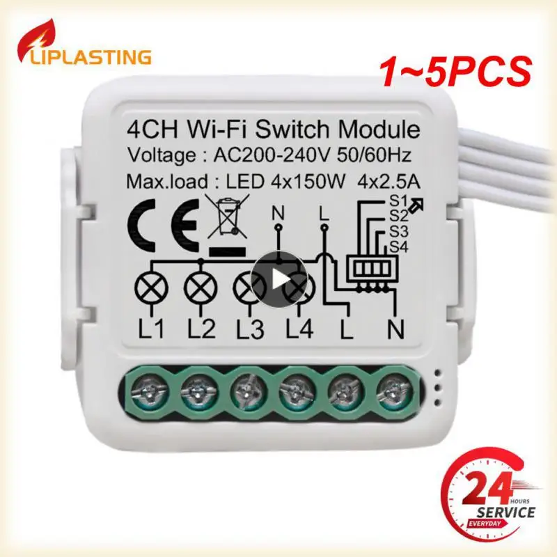 Умный модуль переключателя Tuya Smart Zigbee, 1 ~ 5 шт., 1/2/3/4 клавиши, автоматизация «сделай сам», выключатель с двумя каналами управления, работает с Alexa Google Home
Умный модуль переключателя Tuya Smart Zigbee, 1 ~ 5 шт., 1/2/3/4 клавиши, автоматизация «сделай сам», выключатель с двумя каналами управления, работает с Alexa Google Home