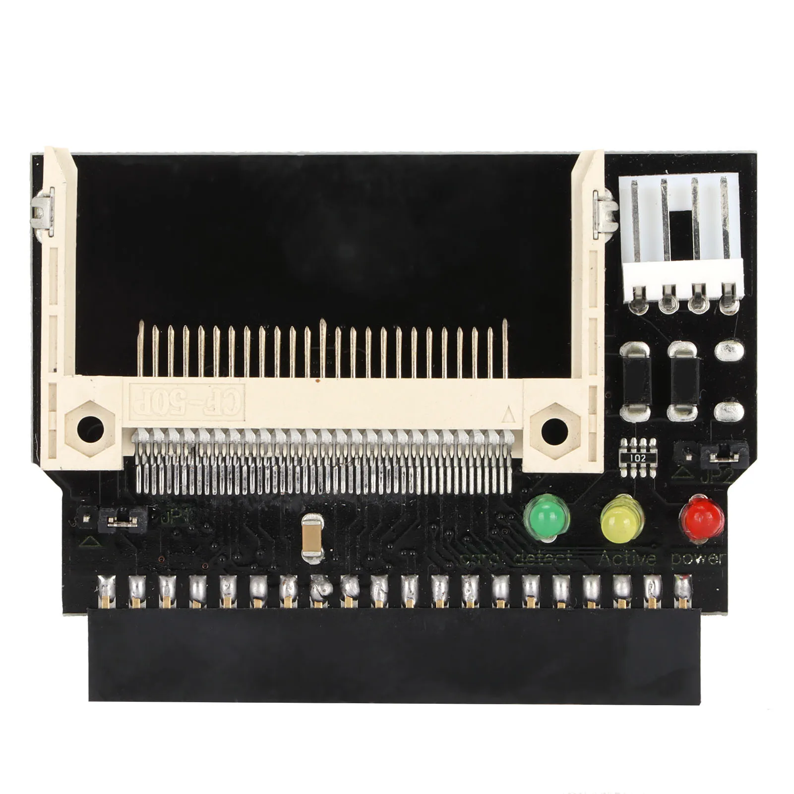 Converter Module CF Card to 3.5 Inch Female 40pin IDE Sturdy Hard Disk Drive 5.0V / 3.3VSingle Use
Converter Module CF Card to 3.5 Inch Female 40pin IDE Sturdy Hard Disk Drive 5.0V / 3.3VSingle Use