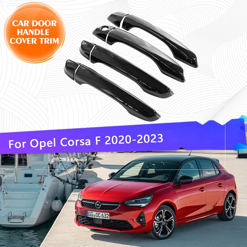 

Chrome Car Door Handle Cover Trim For Opel Corsa F Vauxhall Corsa 2020 2021 2022 2023 Chromium Styling Exterior Car Accessories
