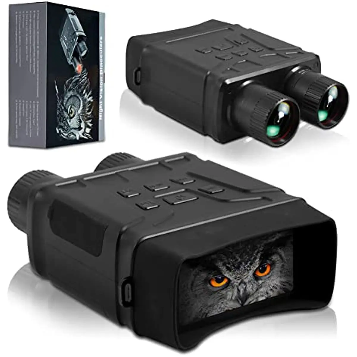 Night Vision Binoculars 1080P PFD WiFi Infrared Binoculars with Night Vision High Sensitivity Coms Sensor Night Goggles Hunting
Night Vision Binoculars 1080P PFD WiFi Infrared Binoculars with Night Vision High Sensitivity Coms Sensor Night Goggles Hunting