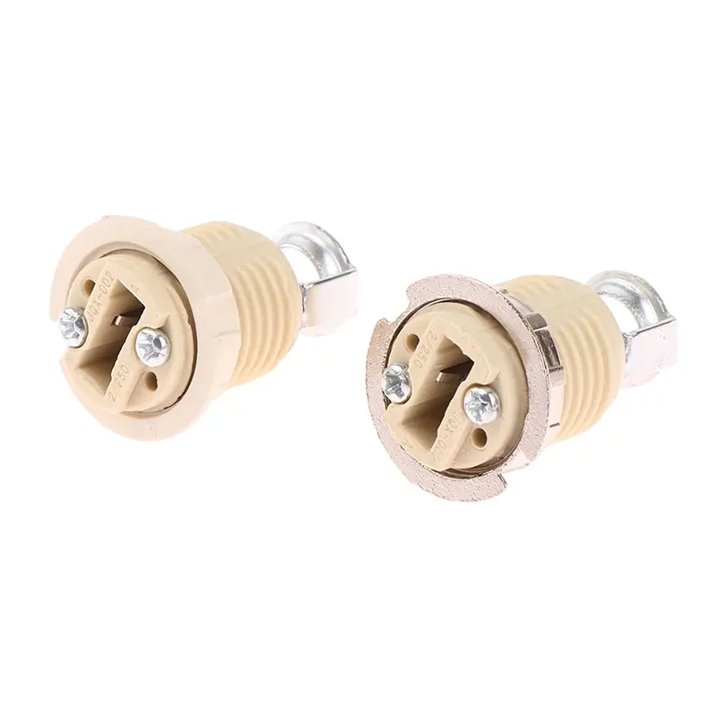 5Pcs G9 Full Tooth Ceramic Lamp Holder With M10 Tooth Bracket 110-240V Led G9 Ceramic Lamp Holder Lighting Accessories
5Pcs G9 Full Tooth Ceramic Lamp Holder With M10 Tooth Bracket 110-240V Led G9 Ceramic Lamp Holder Lighting Accessories