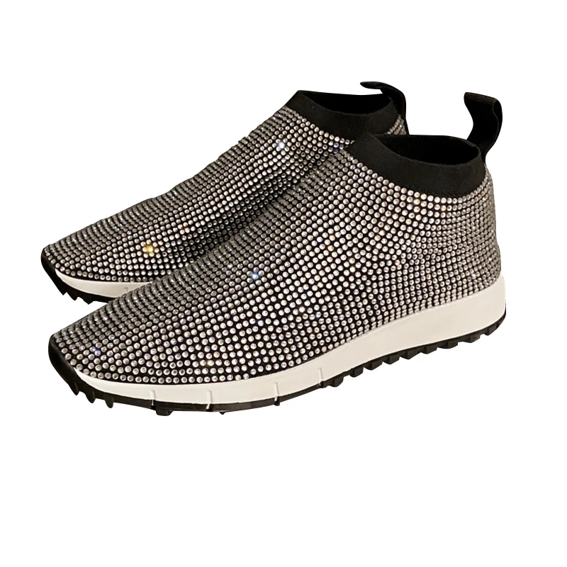 Кроссовки женские со стразами, Повседневная модная обувь для отдыха, зимний сезон
Кроссовки женские со стразами, Повседневная модная обувь для отдыха, зимний сезон