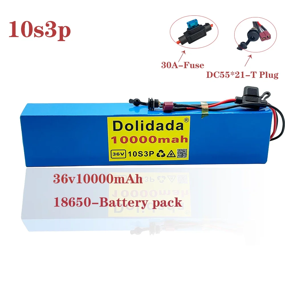 36V 18650 lithium battery puck 10S3P 600W or less, suitable for scooter E Twow scooter m365 pro ebike backup power supply
36V 18650 lithium battery puck 10S3P 600W or less, suitable for scooter E Twow scooter m365 pro ebike backup power supply