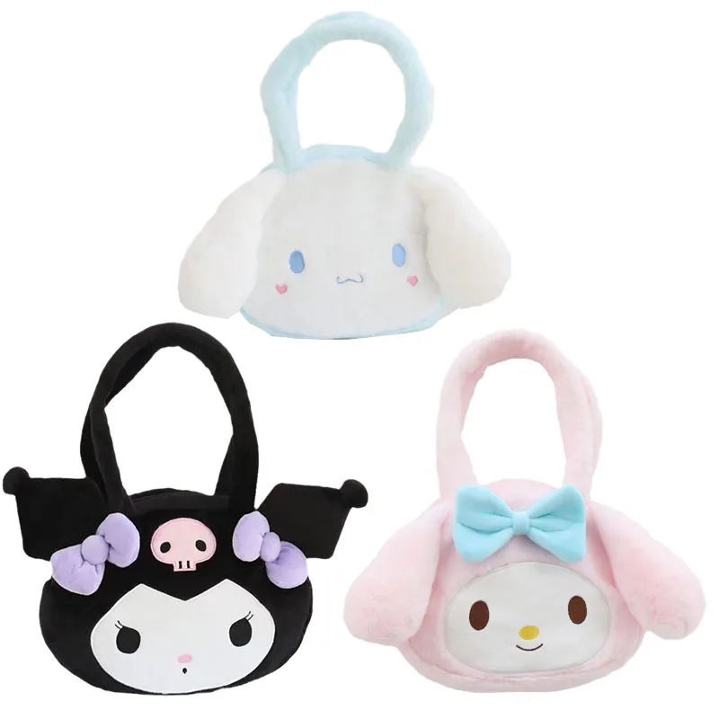 Аниме Kawaii Sanrios My Melody Kuromi Cinnamoroll Plushie Сумочка мультяшный милый плюшевый большой объем сумка на плечо для хранения подарок
Аниме Kawaii Sanrios My Melody Kuromi Cinnamoroll Plushie Сумочка мультяшный милый плюшевый большой объем сумка на плечо для хранения подарок