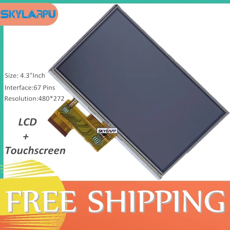 

4.3"Inch Complete LCD For Garmin Nuvi 765 765T GPS Display Panel Touch Screen Digitizer Repair Replacement Free Shipping