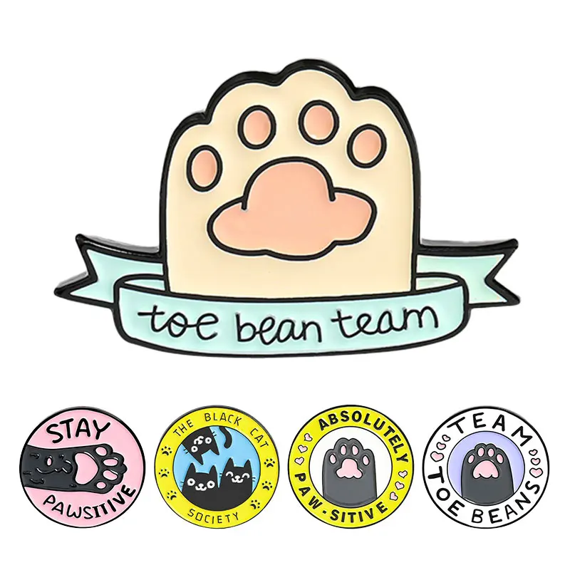 Cat Paw Metal Enamel Brooches Cartoon Cute Alphabet Round Lapel Pin Fashion Backpack Clothing Badge Jewelry Accessories Gift
Cat Paw Metal Enamel Brooches Cartoon Cute Alphabet Round Lapel Pin Fashion Backpack Clothing Badge Jewelry Accessories Gift