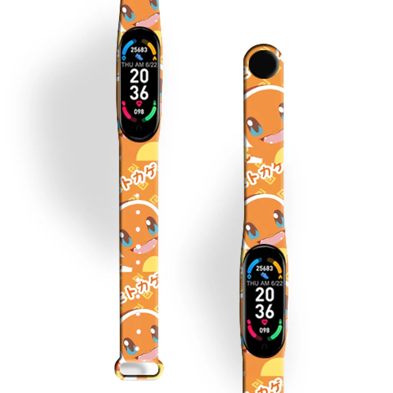 Original 2022 Pokemon Pikachu Smart Digital Watch Rechargeable Bracelet Sports Children's Birthday GiftClock |