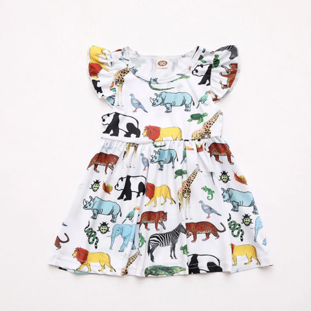 Toddler Girls Summer Clothes KIds Girl Sleeveless Princess Dresses Children's Cartoon Animals Clothing Casual Outfits 1-5 Years
Toddler Girls Summer Clothes KIds Girl Sleeveless Princess Dresses Children's Cartoon Animals Clothing Casual Outfits 1-5 Years