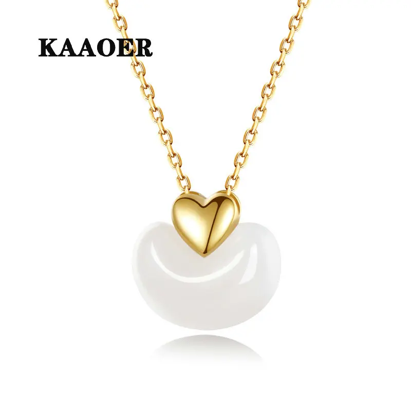 Новинка 100%, подвеска KAAOER из китайского нефрита S925, женская подвеска в стиле ретро, темпераментная и заботливая Женская цепочка на день матер... 
Новинка 100%, подвеска KAAOER из китайского нефрита S925, женская подвеска в стиле ретро, темпераментная и заботливая Женская цепочка на день матер...