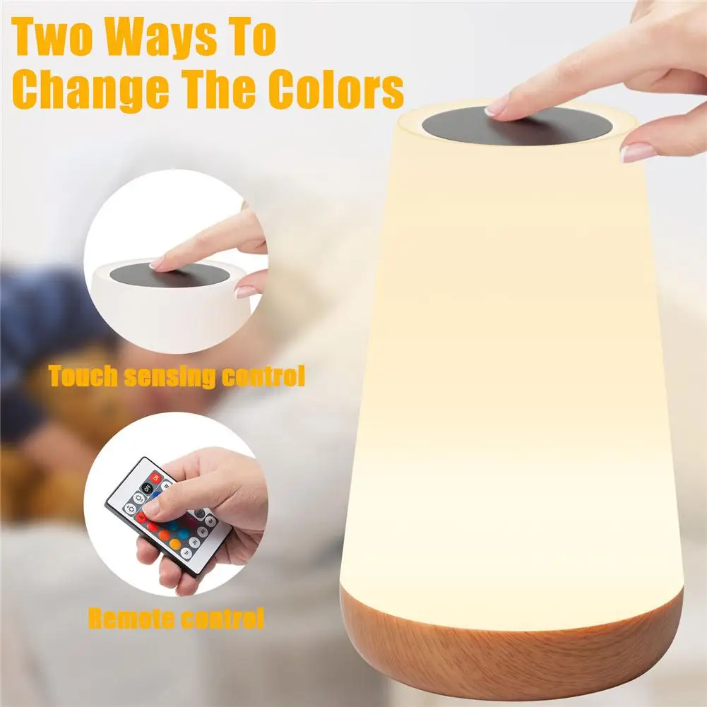 Fast Usb Charging Port Touch Light Portable Desktop Sensor Control Bedside Lamp 5-level Dimmable Warm White Light 13-color Rgb
Fast Usb Charging Port Touch Light Portable Desktop Sensor Control Bedside Lamp 5-level Dimmable Warm White Light 13-color Rgb