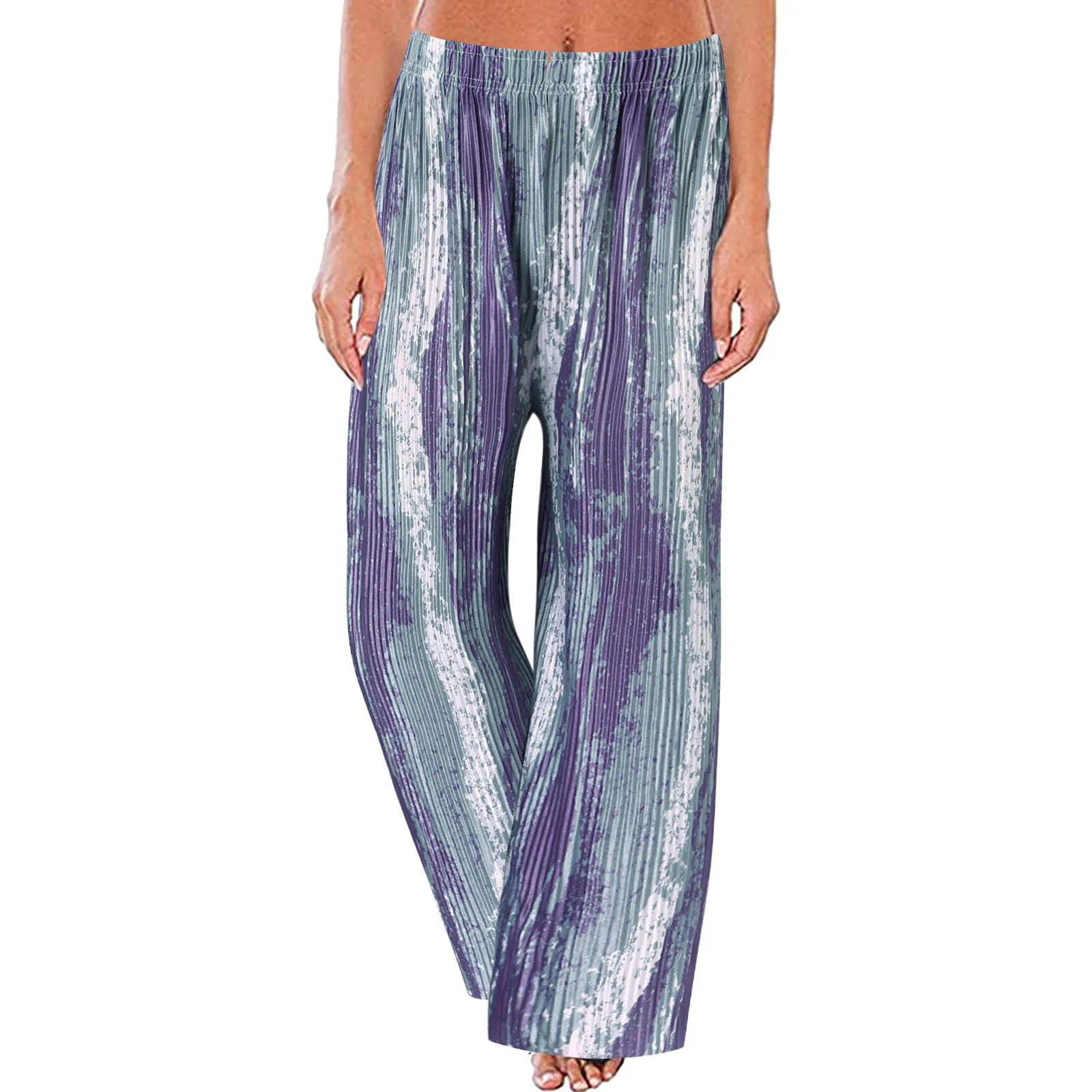 Women Casual High Waist Tie Dye Vertical Stripes Loose Drape Floor Casual Pants Women with Pockets Women Pants Casual Low Waist
Women Casual High Waist Tie Dye Vertical Stripes Loose Drape Floor Casual Pants Women with Pockets Women Pants Casual Low Waist