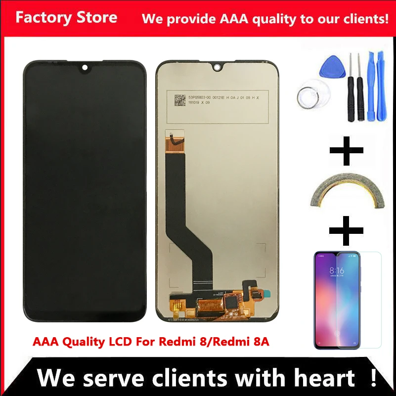 6.22" AAA Quality IPS LCD For Xiaomi Redmi 8 LCD With Frame Display Screen For Redmi 8A LCD With Frame 1520*720 Resolution
6.22" AAA Quality IPS LCD For Xiaomi Redmi 8 LCD With Frame Display Screen For Redmi 8A LCD With Frame 1520*720 Resolution