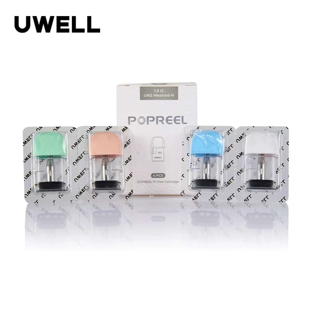 Картридж для электронной сигареты Uwell Popreel P1, 4 шт./коркор., оригинальный картридж под Ом, без 2 сетки-H P1, бак 2 мл, для Popreel P1 Pod
Картридж для электронной сигареты Uwell Popreel P1, 4 шт./коркор., оригинальный картридж под Ом, без 2 сетки-H P1, бак 2 мл, для Popreel P1 Pod