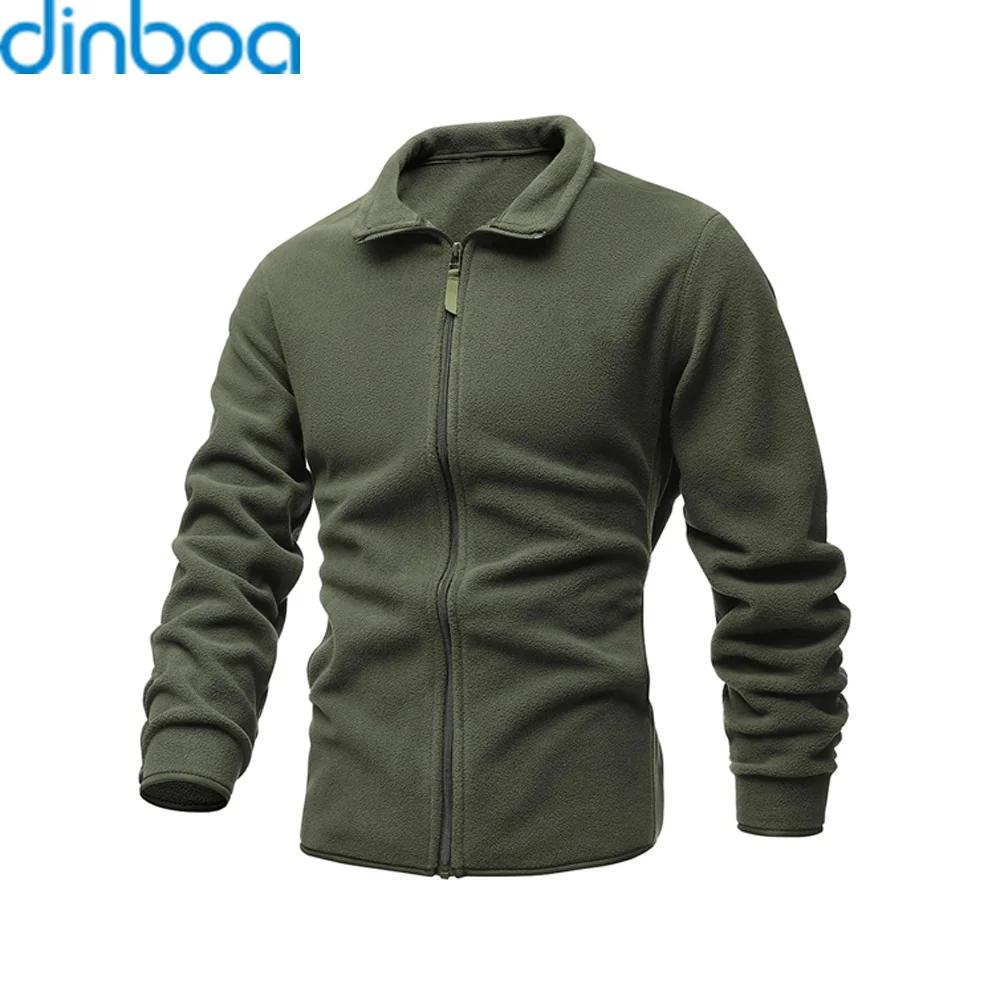 dinboa 2021 Polar double sided men's slim jacket, casual tactical sweater, lapel, zipper, solid color, warm winter coat
dinboa 2021 Polar double sided men's slim jacket, casual tactical sweater, lapel, zipper, solid color, warm winter coat