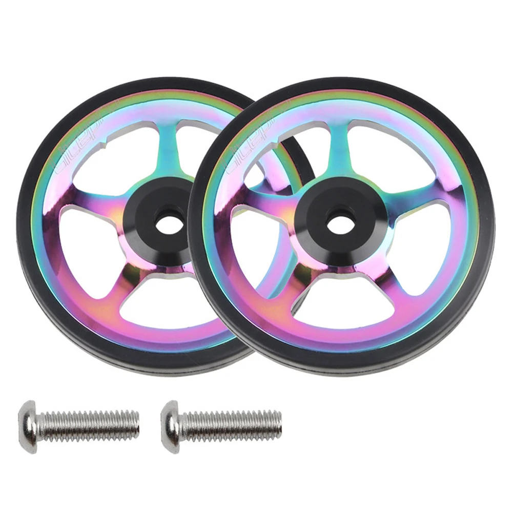 60mm Easy Wheel Forbrompton Folding Bike Aluminum Alloy Easy Wheel Bicycle Extension Rod Cycling Modified Parts
60mm Easy Wheel Forbrompton Folding Bike Aluminum Alloy Easy Wheel Bicycle Extension Rod Cycling Modified Parts