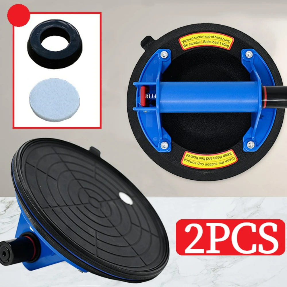 2 PCS Vacuum Suction Cup 8inch 250kg Bearing Capacity Heavy Duty Vacuum Lifter for Granite Tile Glass Manual Lifting 2022 new
2 PCS Vacuum Suction Cup 8inch 250kg Bearing Capacity Heavy Duty Vacuum Lifter for Granite Tile Glass Manual Lifting 2022 new