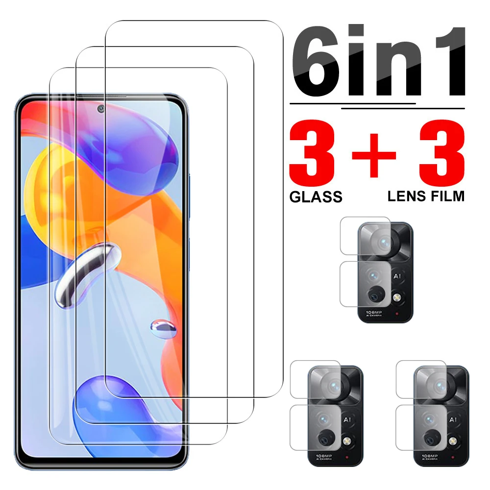 6in1 Tempered Glass Case For Xiaomi Redmi Note 11 Pro 5G Screen Protector For Redmi Note 11S 10 Pro Max 10S Camera Protect Film
6in1 Tempered Glass Case For Xiaomi Redmi Note 11 Pro 5G Screen Protector For Redmi Note 11S 10 Pro Max 10S Camera Protect Film