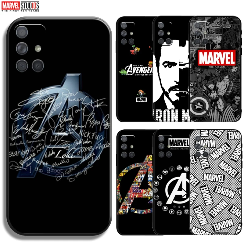 Marvel Avengers Logo Phone Case For Samsung Galaxy A71 A51 A31 A72 A52 A32 S10 S20 Plus S20 FE Soft TPU Coque Funda Carcasa
Marvel Avengers Logo Phone Case For Samsung Galaxy A71 A51 A31 A72 A52 A32 S10 S20 Plus S20 FE Soft TPU Coque Funda Carcasa