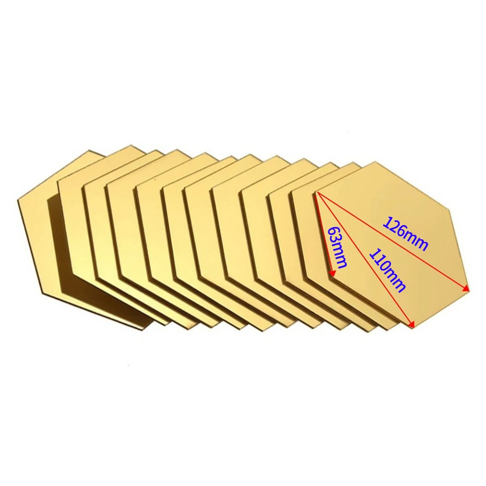 24Pcs Big Size Geometric Hexagon Mirror Decoration Wall Stickers Acrylic Gold Mosaic Tiles Sticker Bedroom Bathroom Wall Decor
24Pcs Big Size Geometric Hexagon Mirror Decoration Wall Stickers Acrylic Gold Mosaic Tiles Sticker Bedroom Bathroom Wall Decor