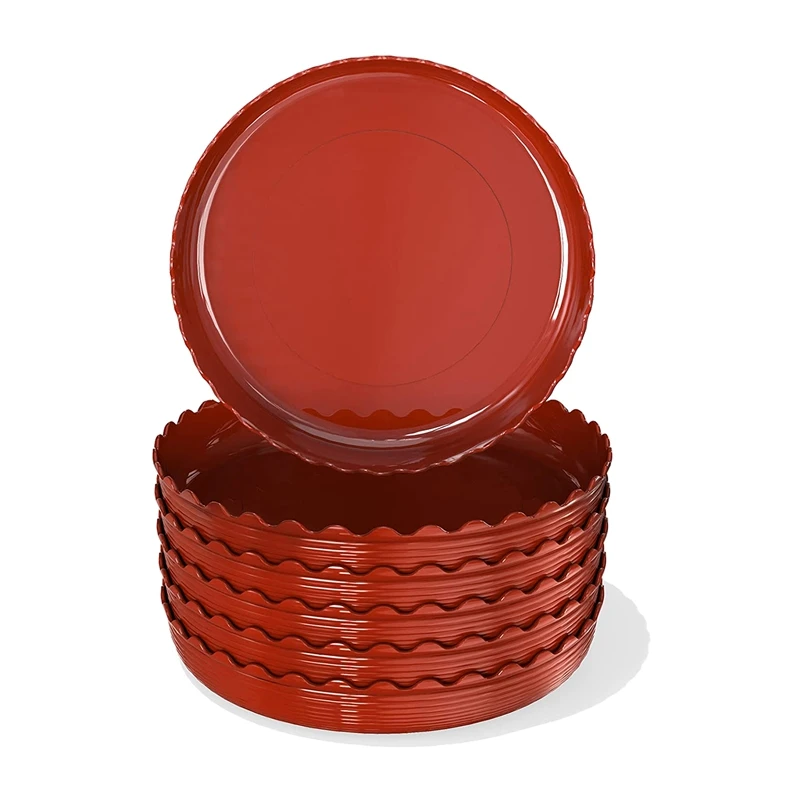 6 Pack 12 Inch Plastic Round Wave Plant Saucer,Flower Plant Pot Drip Tray Container For Garden And Out Door Plant
6 Pack 12 Inch Plastic Round Wave Plant Saucer,Flower Plant Pot Drip Tray Container For Garden And Out Door Plant