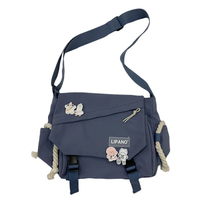 Unisex Large Capacity Shoulder Bag For Boys Girls Japanese Harajuku Retro Work Attire Mailman Bag Fashionable Crossbody Bag
Unisex Large Capacity Shoulder Bag For Boys Girls Japanese Harajuku Retro Work Attire Mailman Bag Fashionable Crossbody Bag