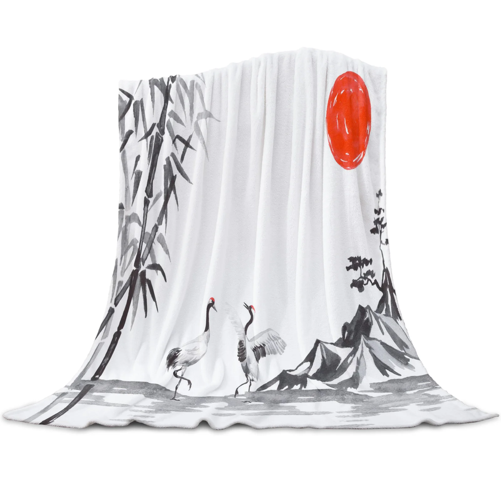 Mount Fuji Bamboo Crane Throw Blanket Flannel Blanket for Beds Bedroom Hotel Decor Soft Blanket Modern Design Printed Blankets
Mount Fuji Bamboo Crane Throw Blanket Flannel Blanket for Beds Bedroom Hotel Decor Soft Blanket Modern Design Printed Blankets