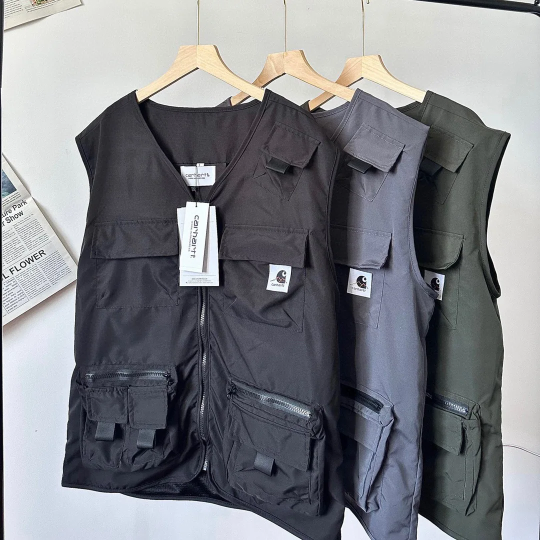 Fashionable New Multi-pocket Functional Tooling Waterproof Outerwear Vest Casual Trend All-match Vest Trendy Brand
Fashionable New Multi-pocket Functional Tooling Waterproof Outerwear Vest Casual Trend All-match Vest Trendy Brand